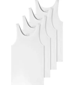 4 pack - 95/5 - Organic Cotton - Onderhemd