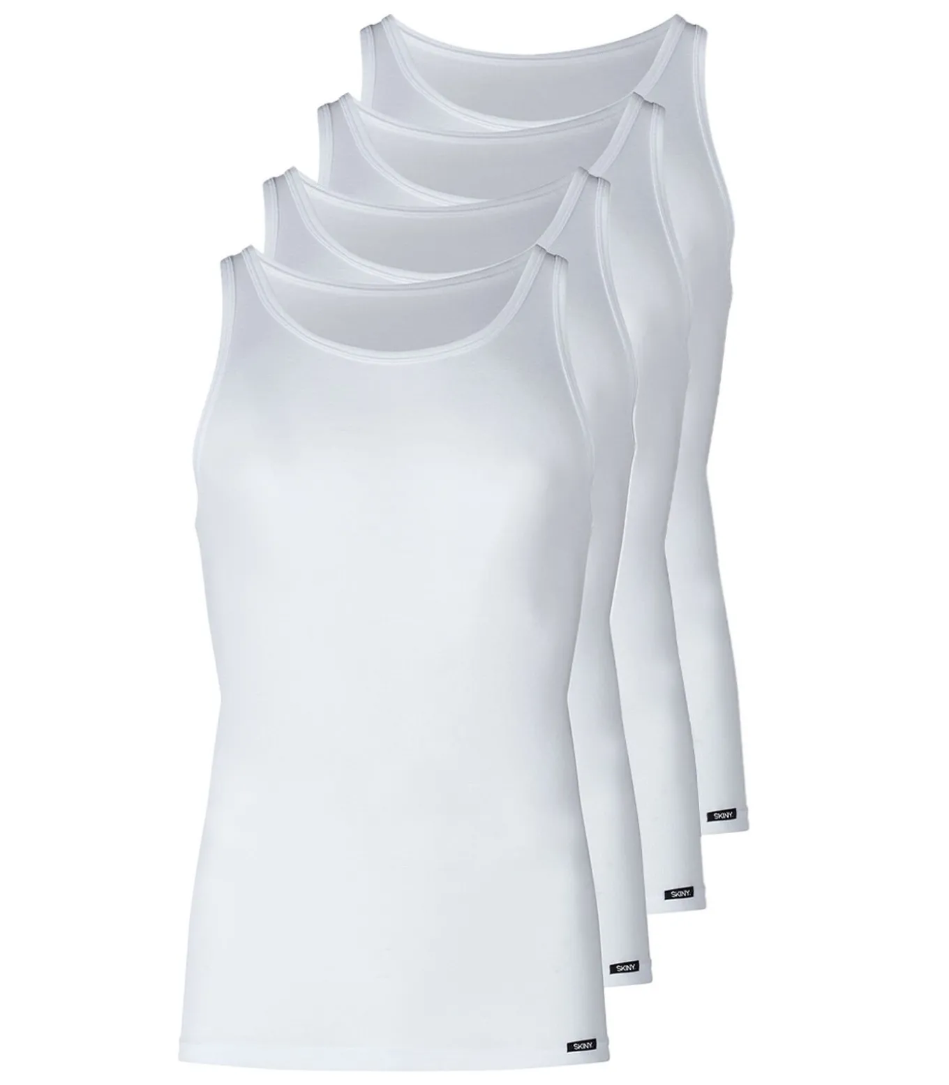 4 pack Basic - onderhemd