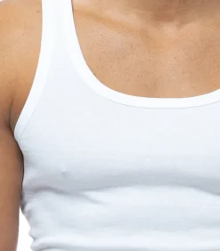5 pack - Fijnrib - onderhemd