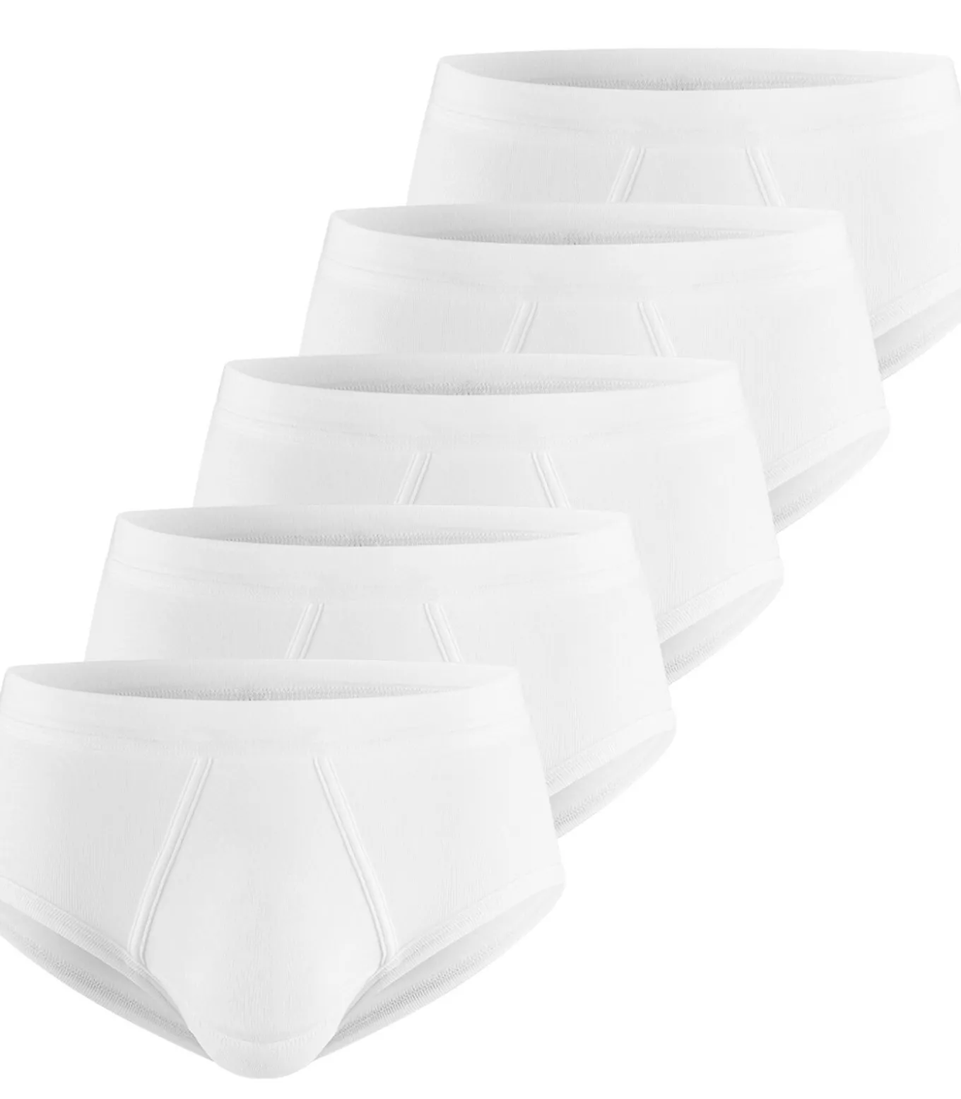 5 pack - Fijnrib - slip