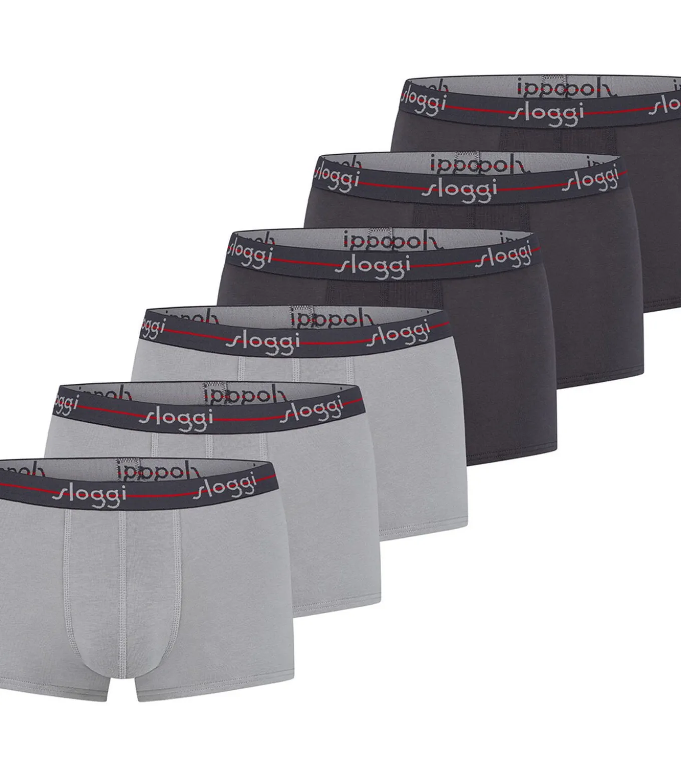 6 pack men Start - hipster short / pant