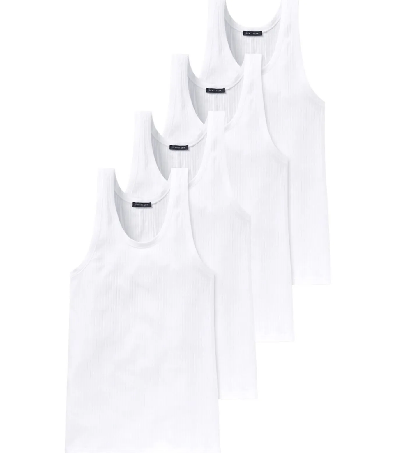 4 pack Cotton Essentials Authentic - onderhemd