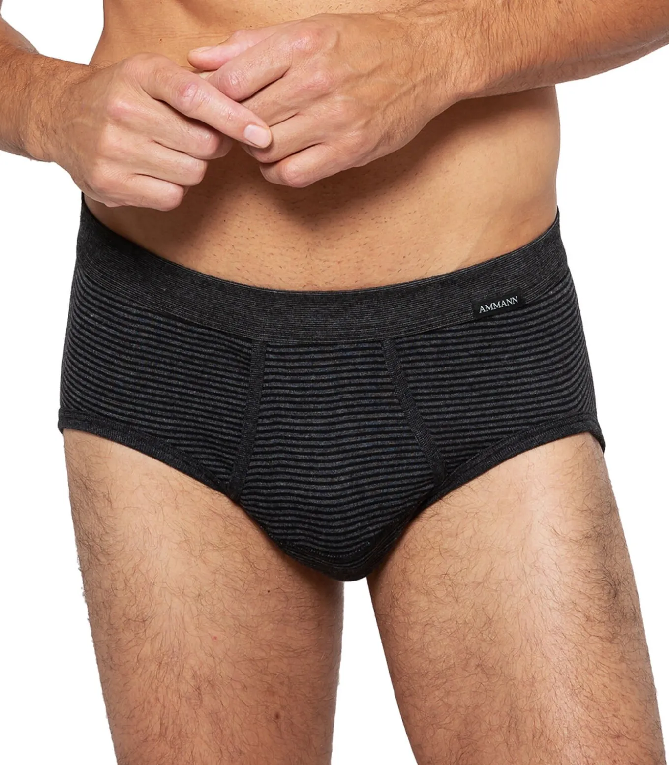 3 pack Jeans - slip onderbroek met voorsluiting