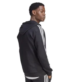 3 STRIPES - Hoodie Met Volledige Ritssluiting - Zwart