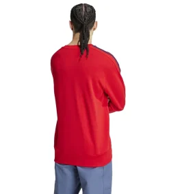 ADIDAS - Sweatshirt - Rood