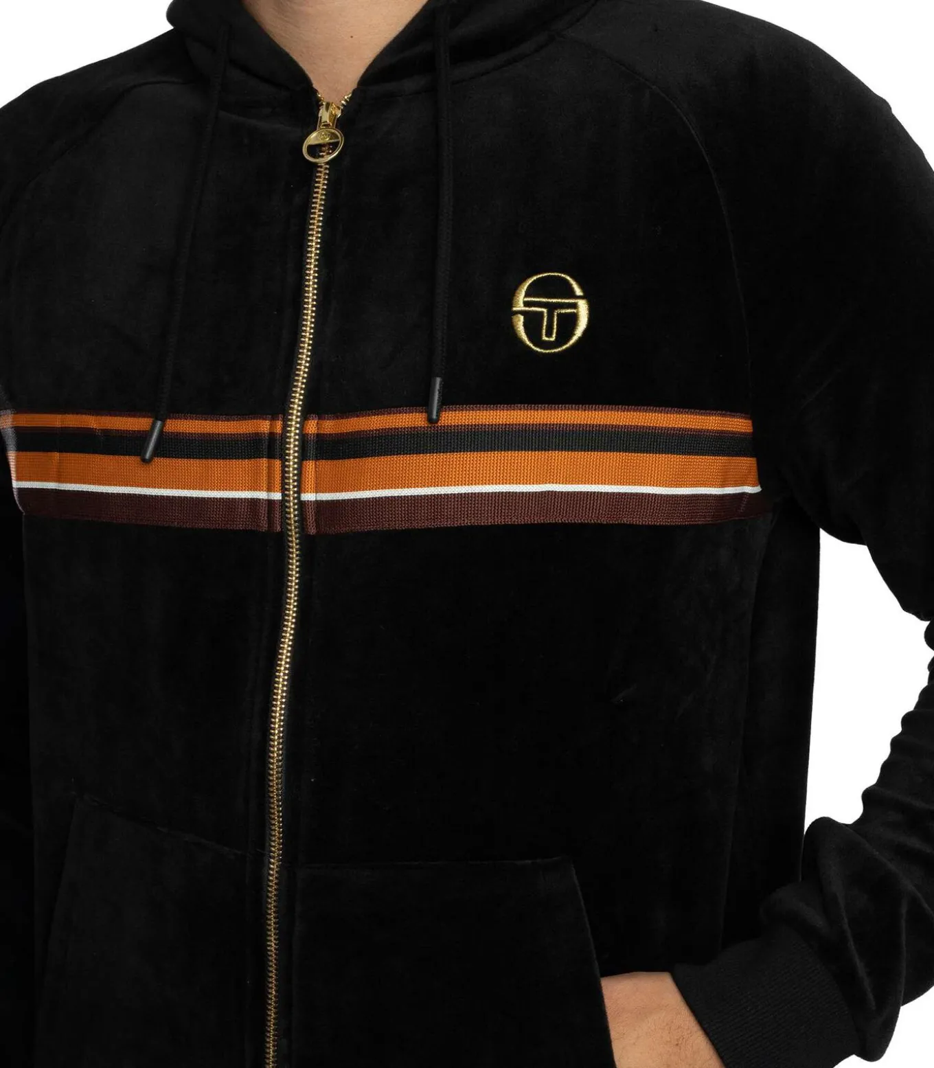 Albi Velours Hoodie Met Rits