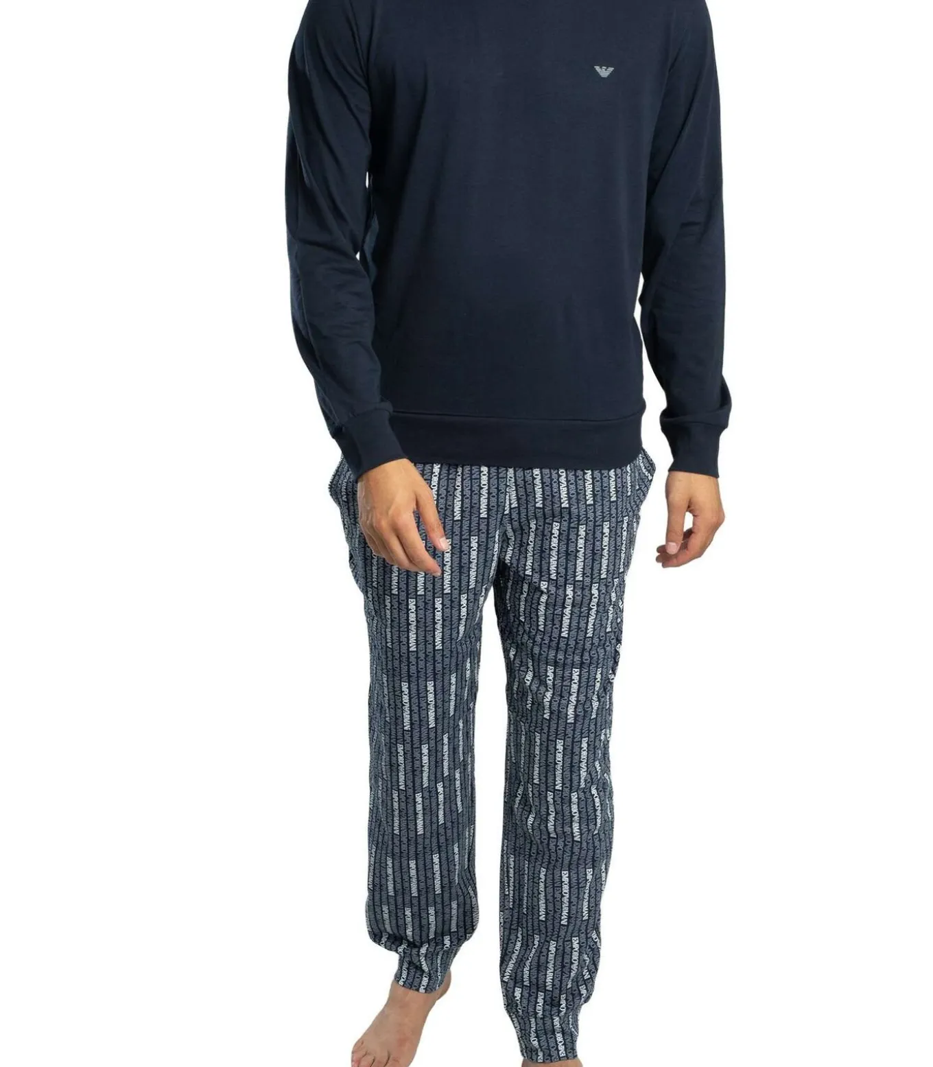 AOP Pyjamaset Met Lange Mouwen