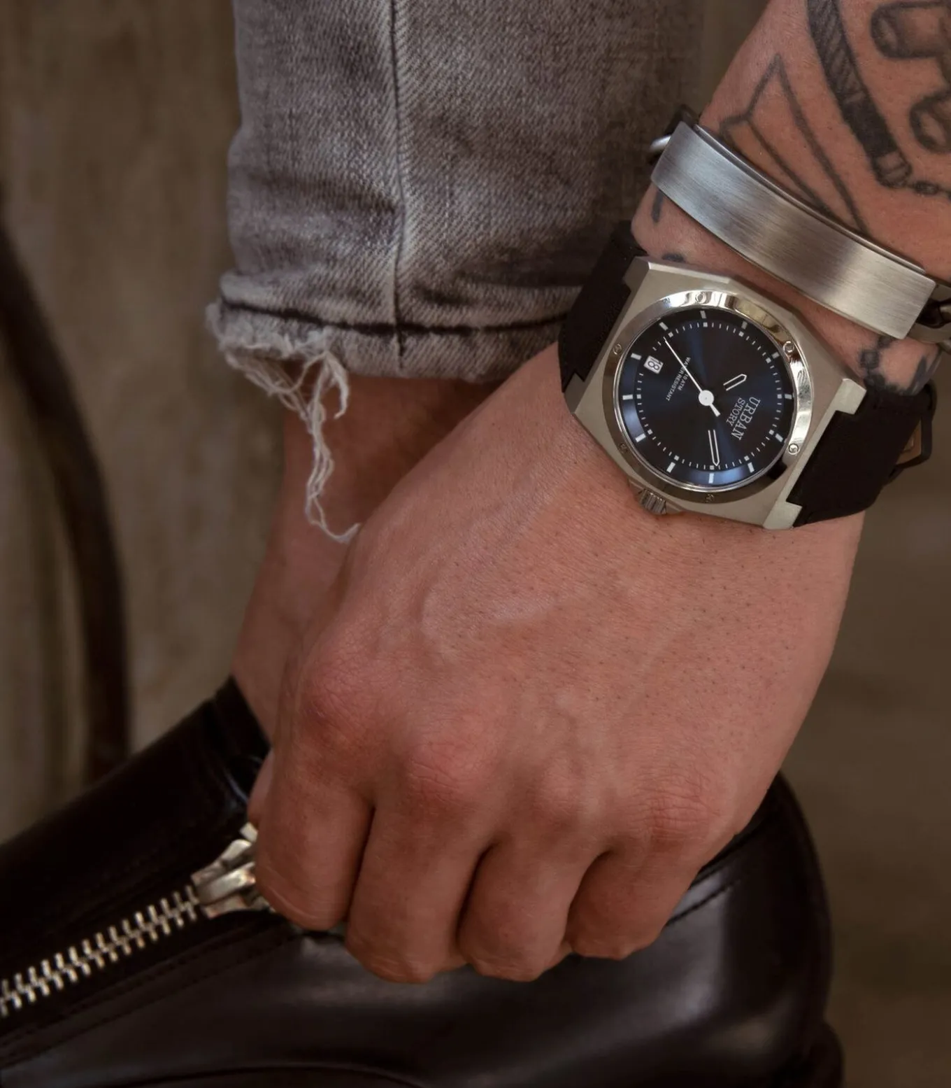 Armband Staal - zilverkleurig