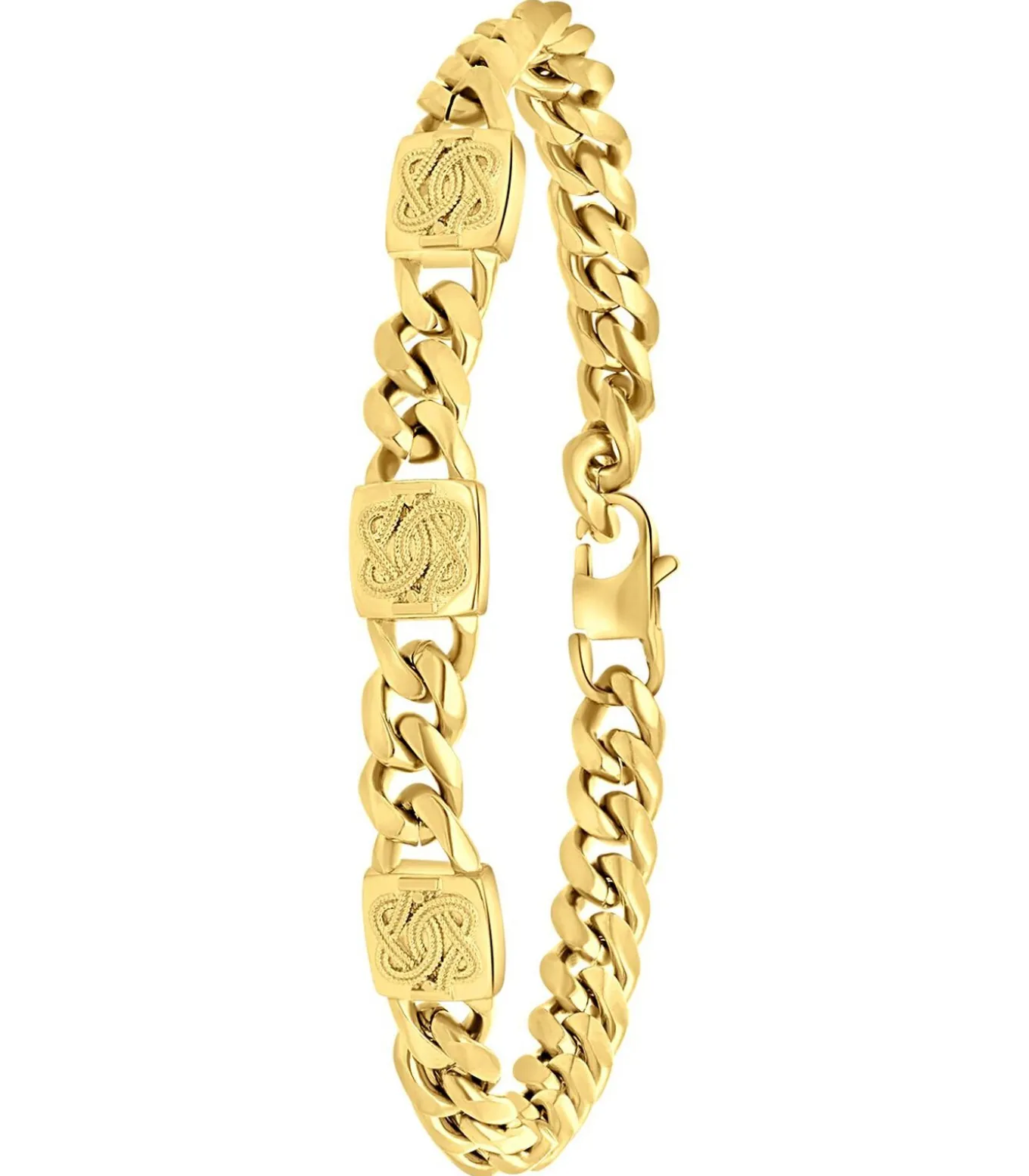 Armband Staal goudkleurig