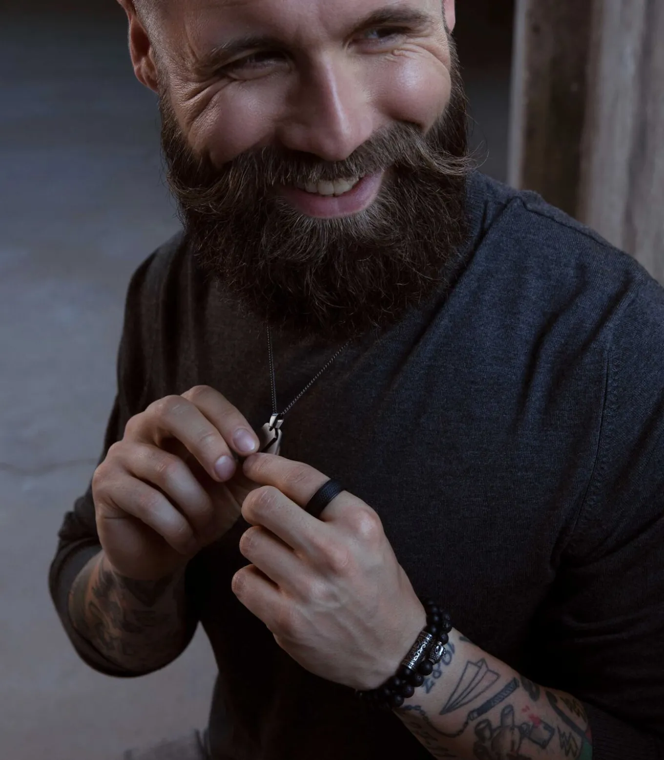 Armband Staal zilverkleurig