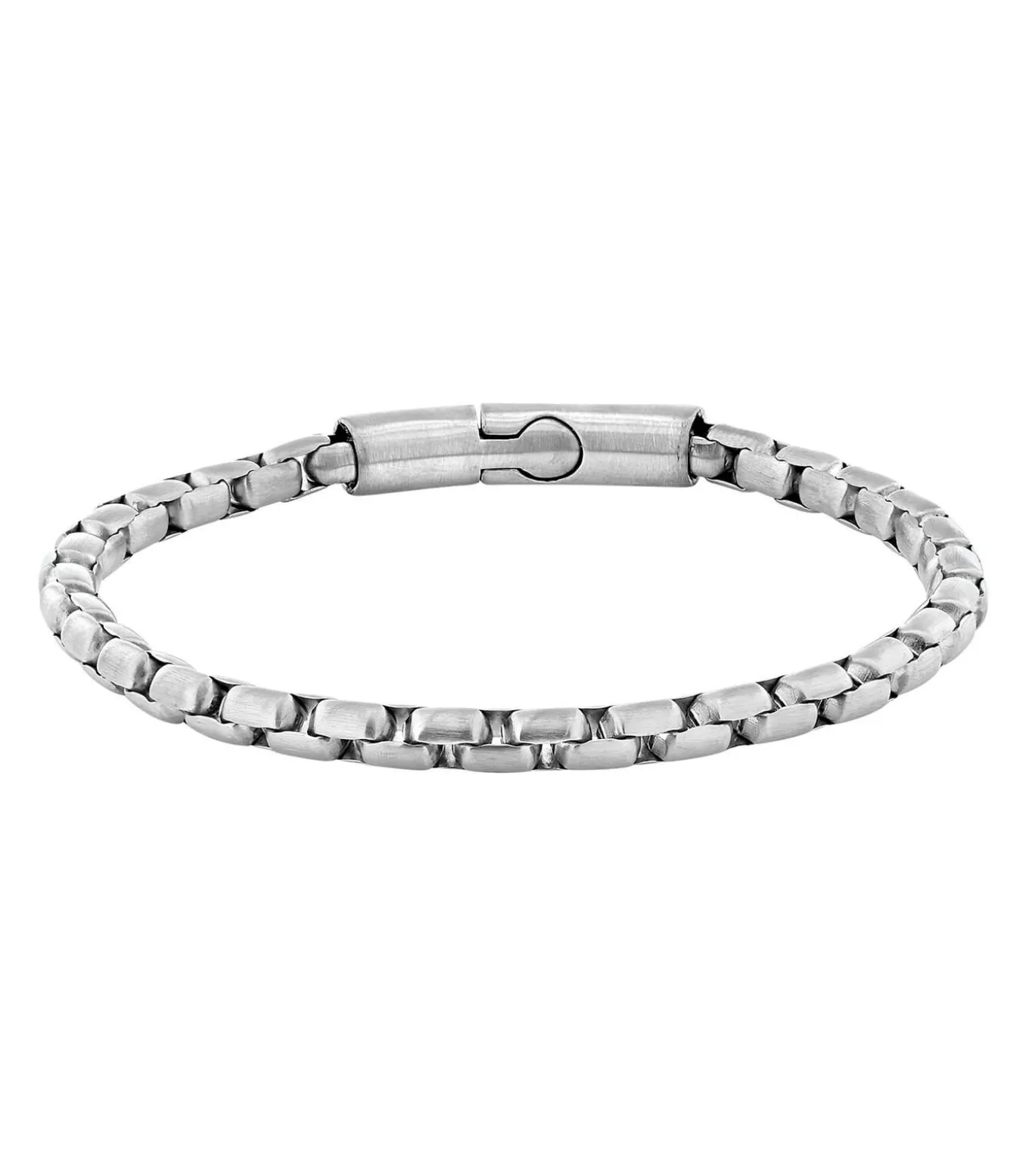 Armband Staal zilverkleurig