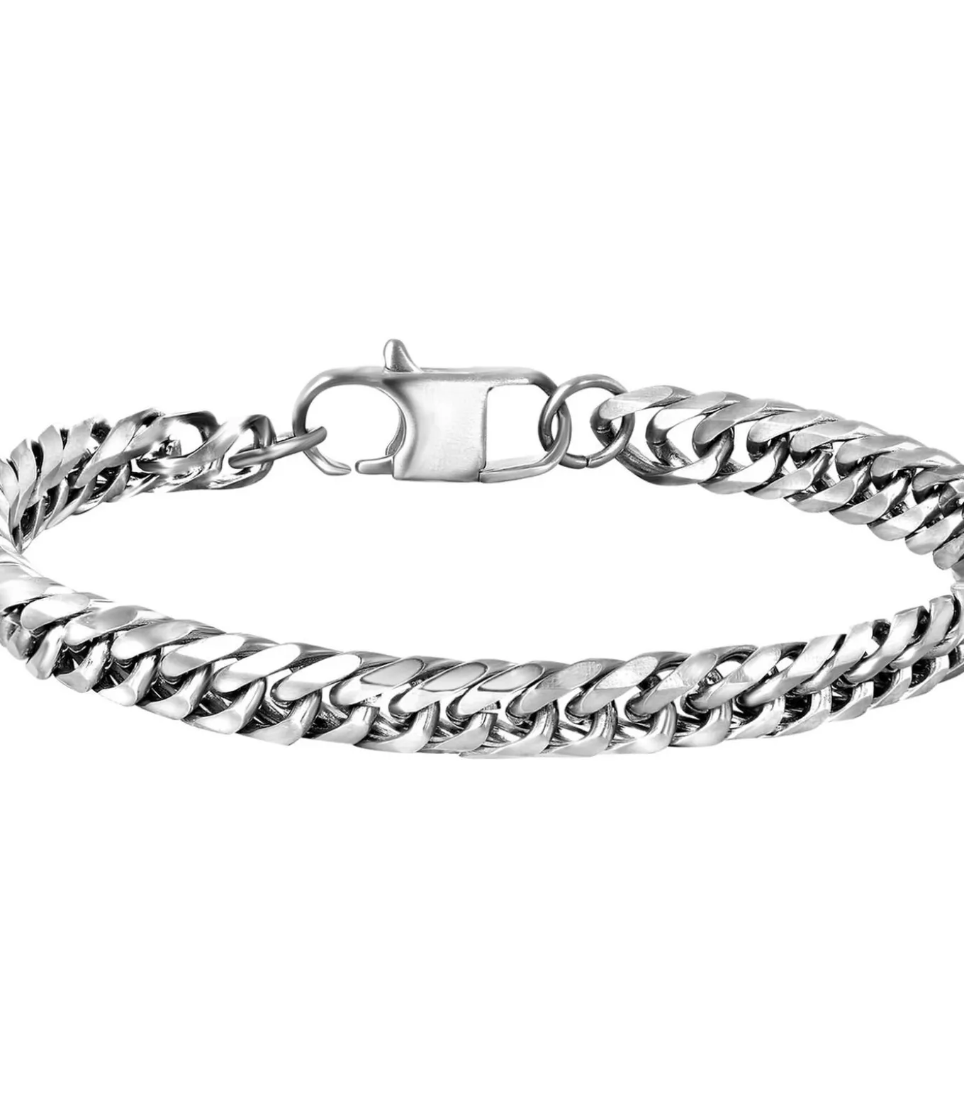 Armband Staal zilverkleurig