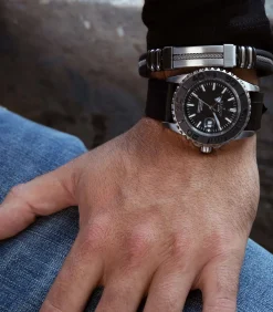 Armband Staal zilverkleurig