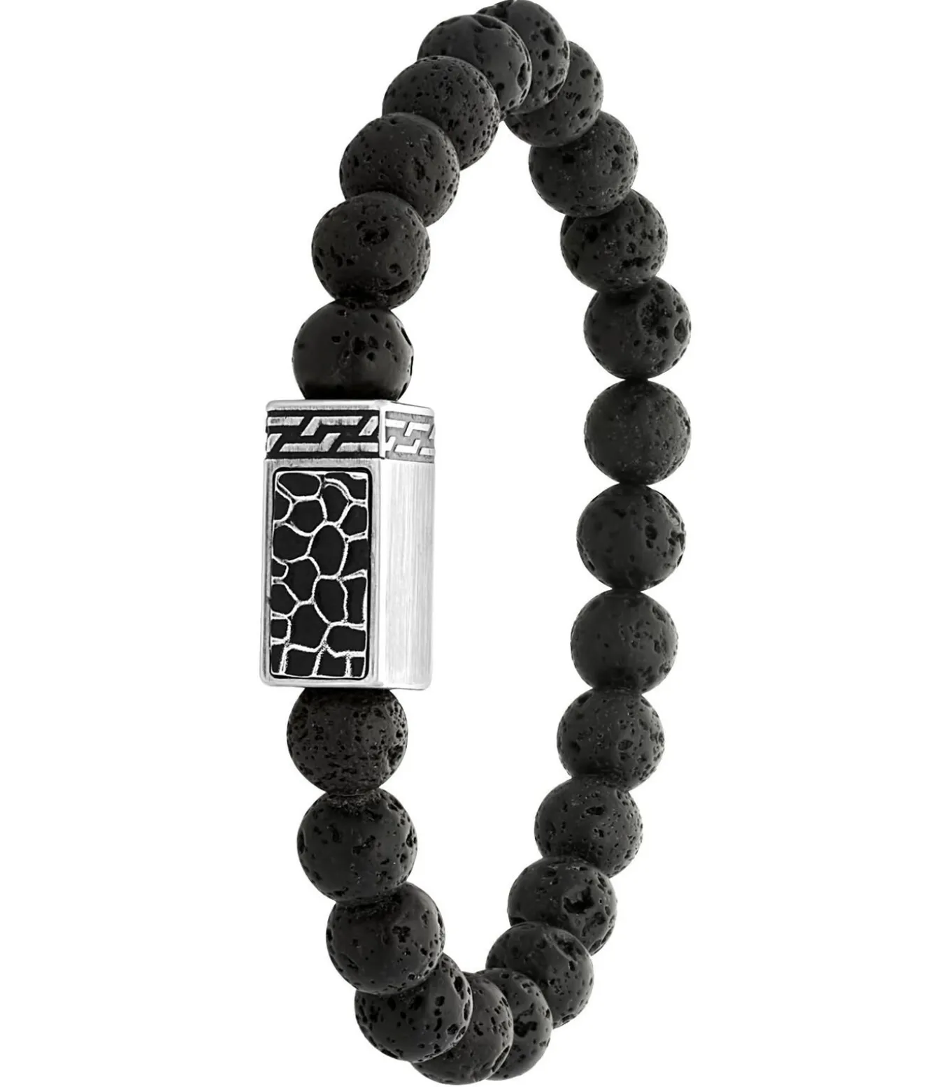 Armband Staal zilverkleurig