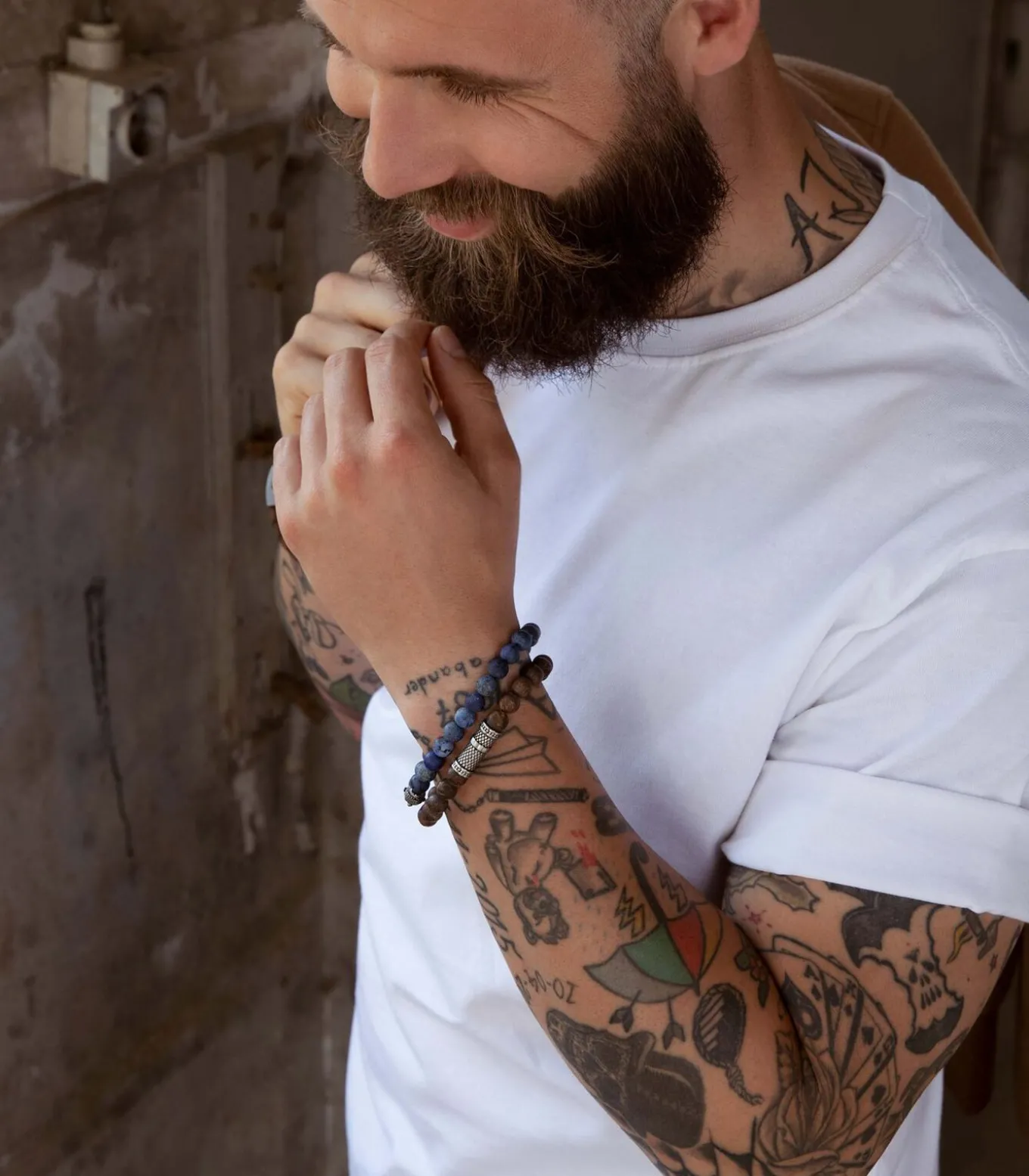 Armband Staal zilverkleurig