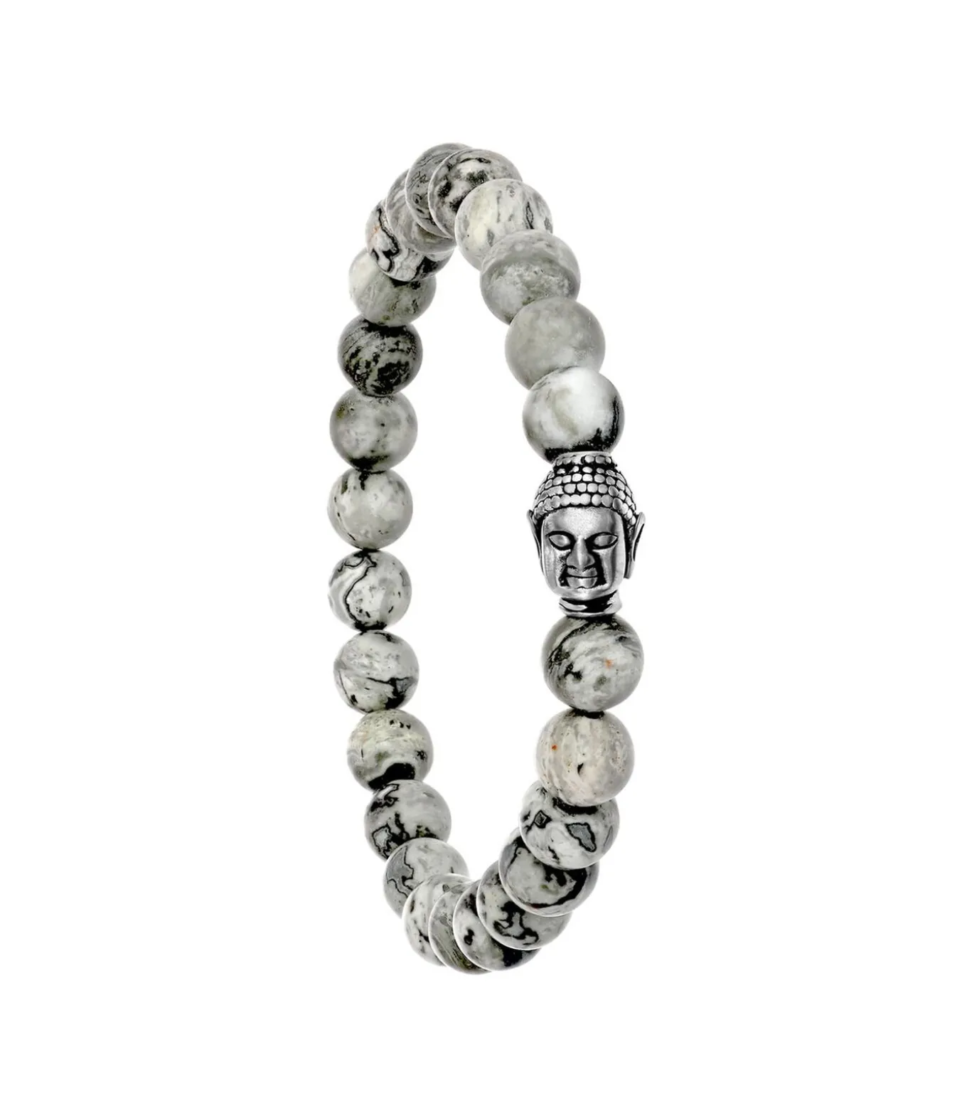 Armband Staal zilverkleurig