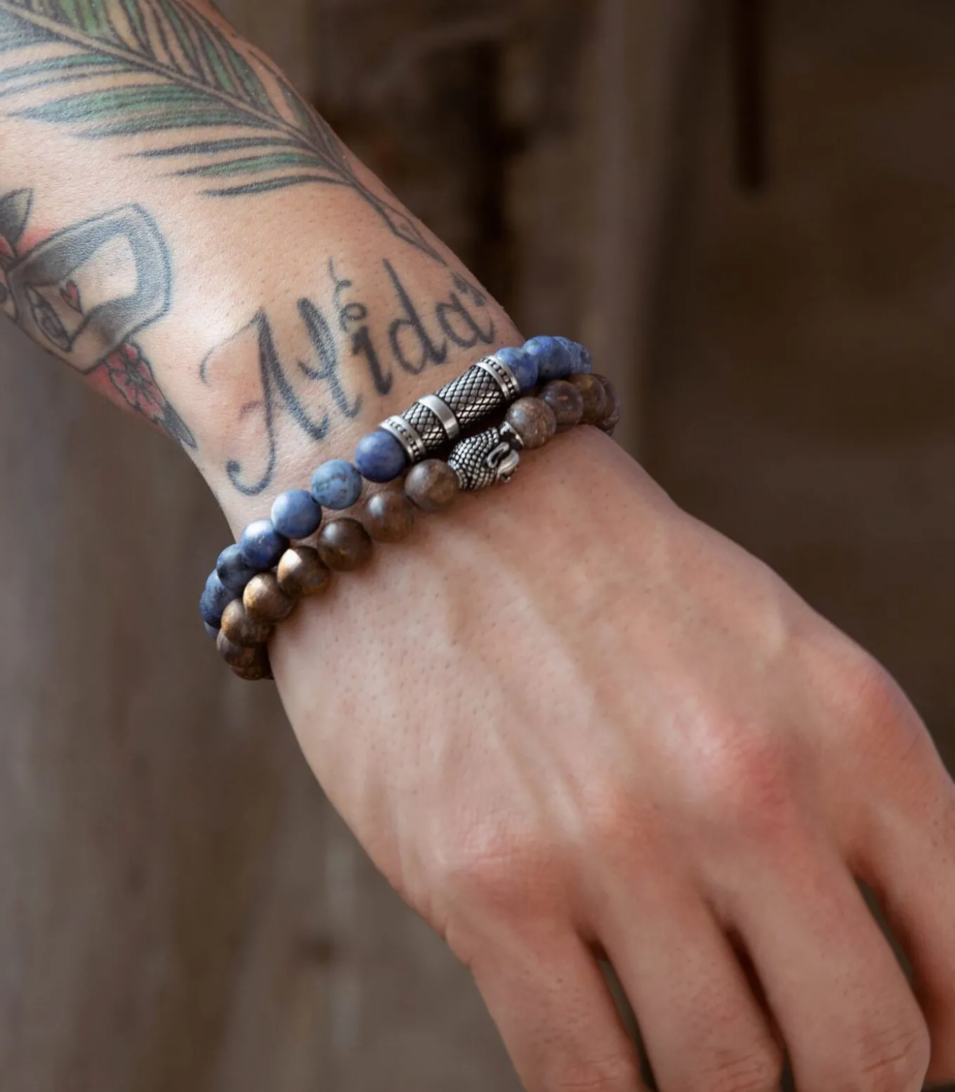 Armband Staal zilverkleurig