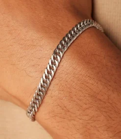 Armband Staal zilverkleurig