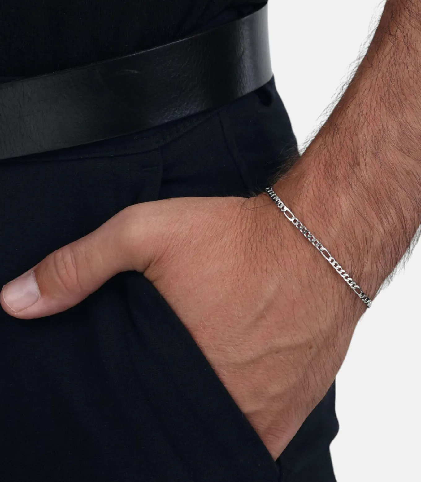 Armband voor mannen en vrouwen, unisex, 925 Sterling zilver