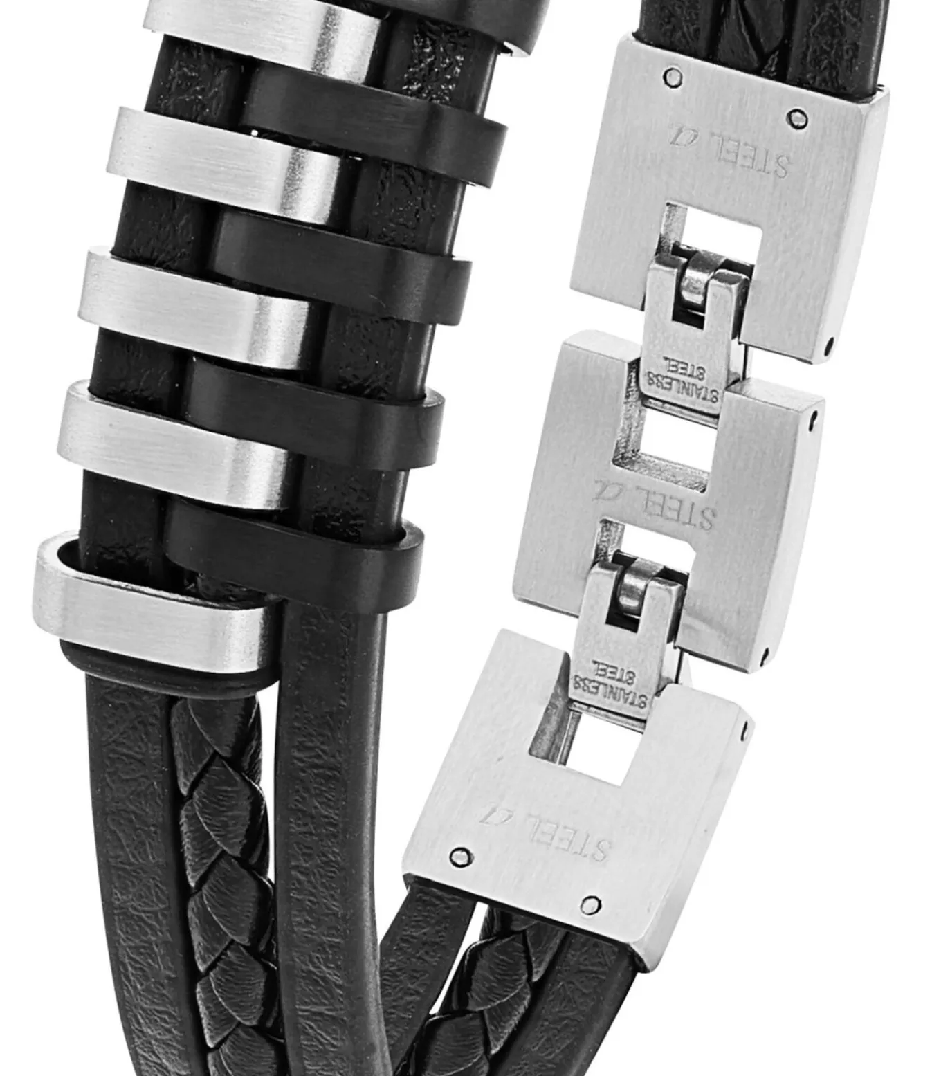 Armband voor mannen, roestvrij staal