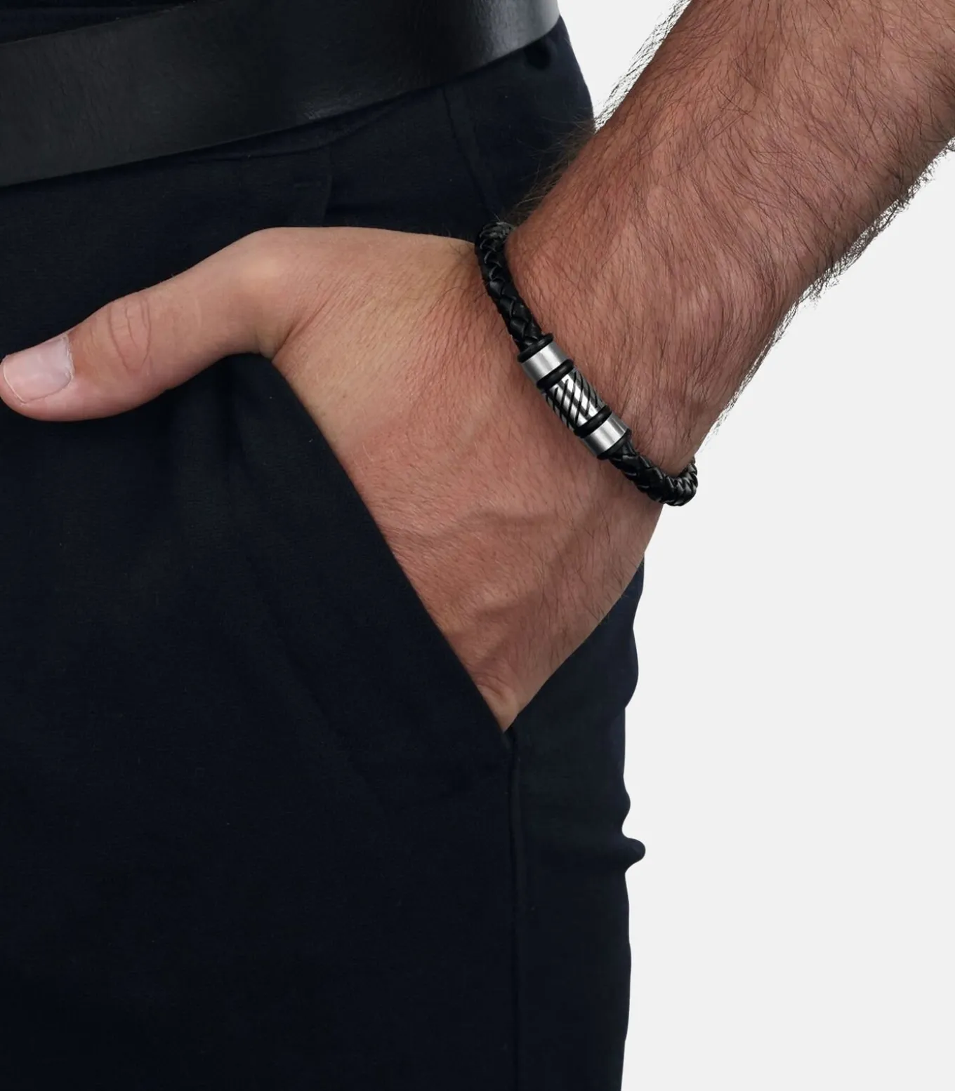 Armband voor mannen, roestvrij staal