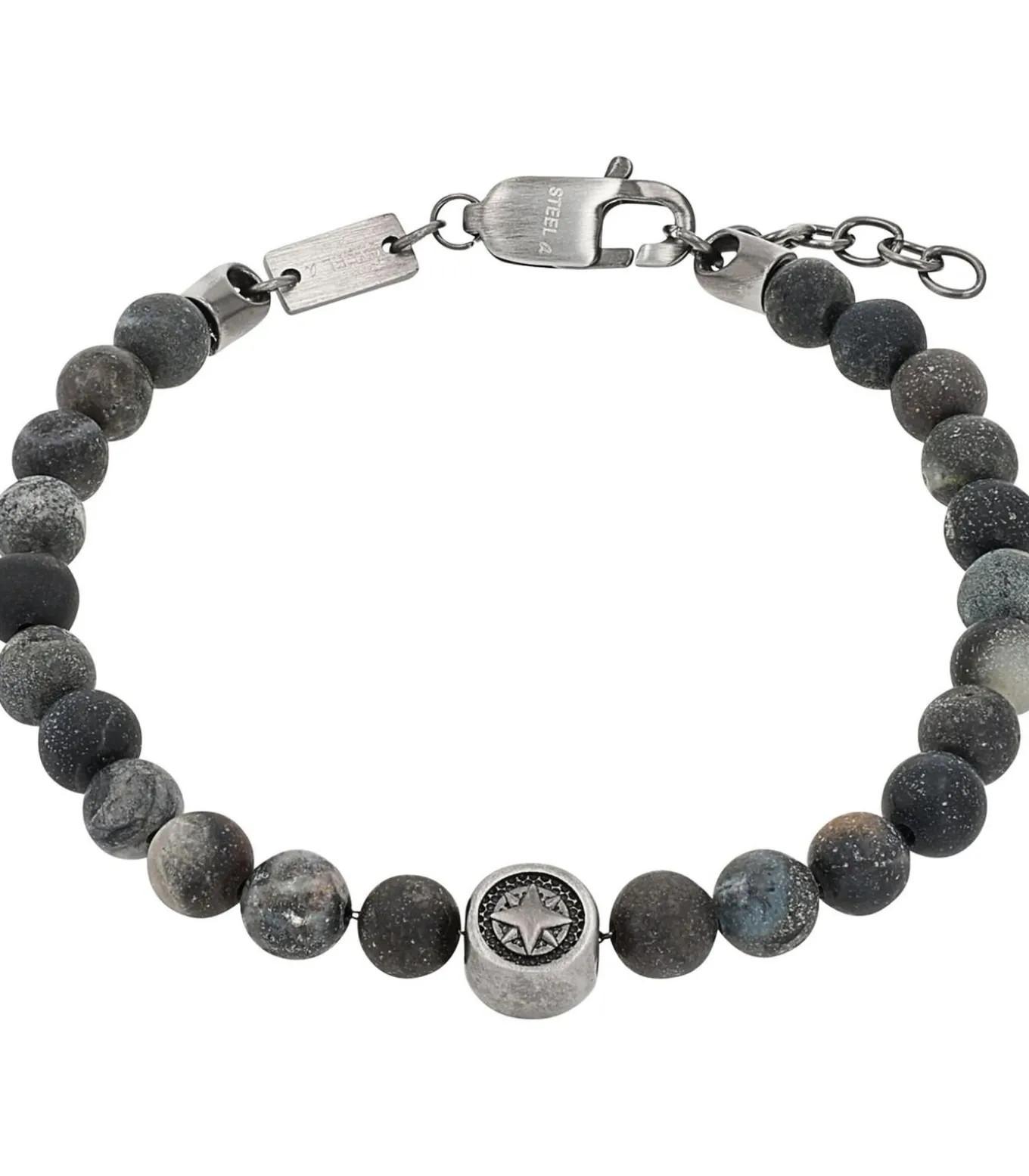 Armband voor mannen, roestvrij staal | Kompas