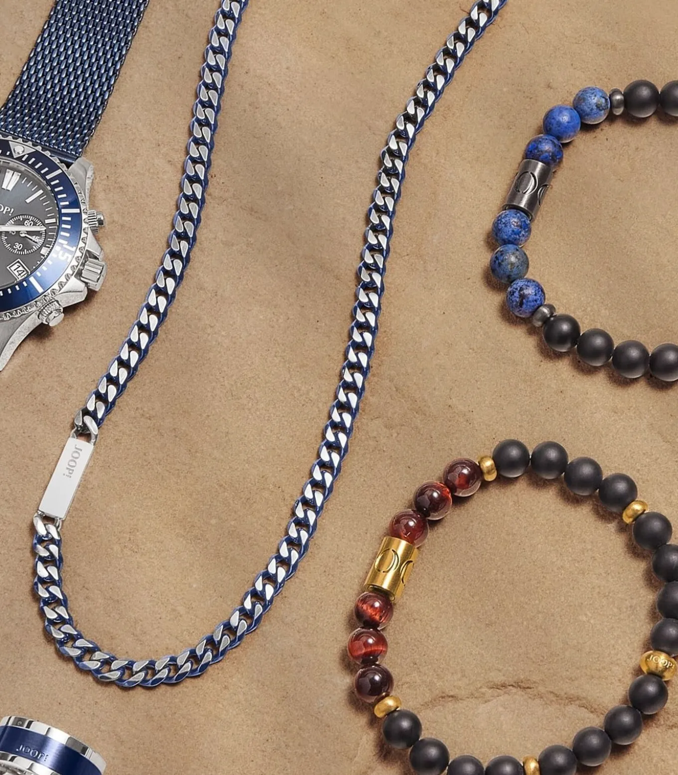 Armband voor mannen, roestvrij staal