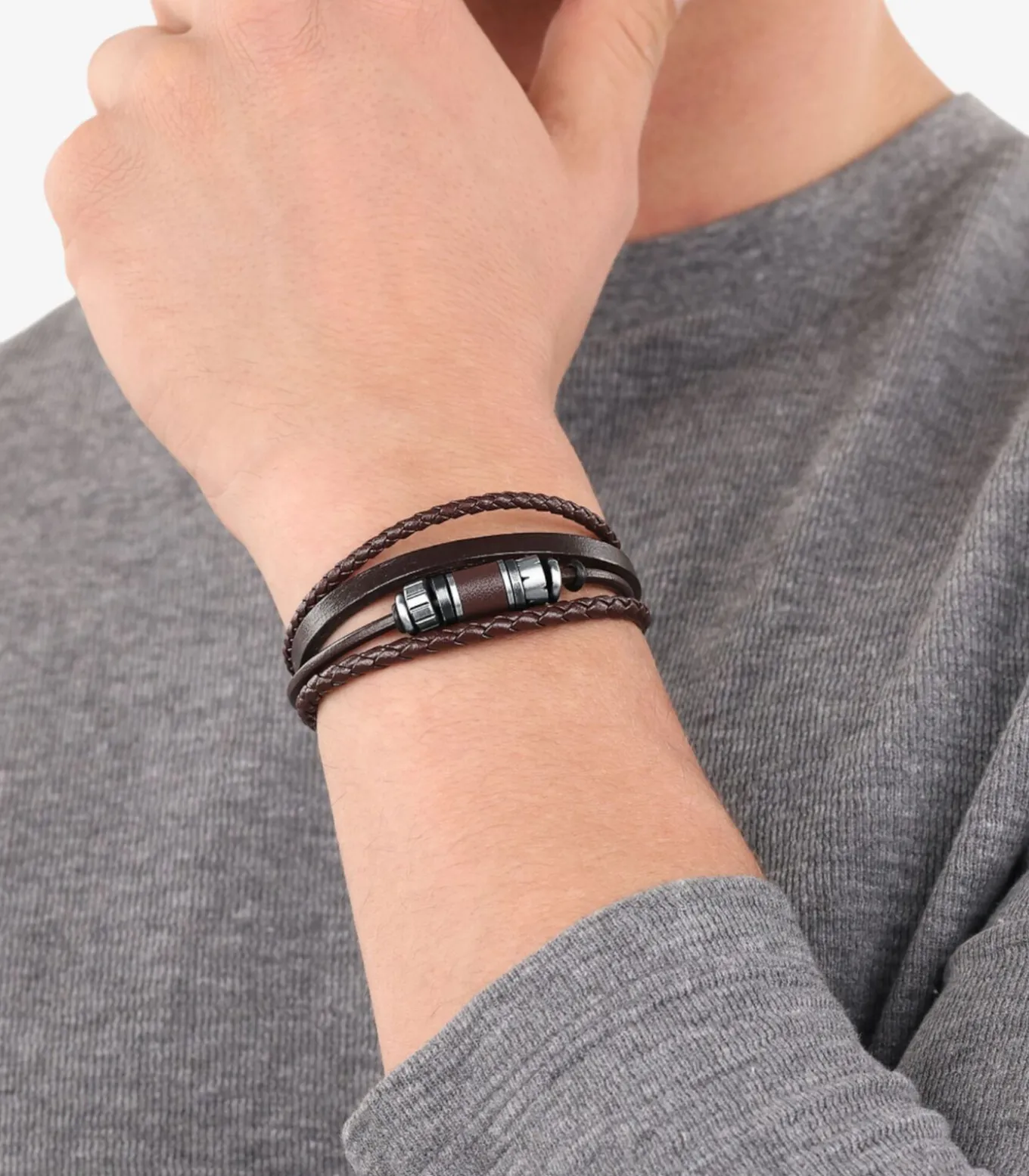 Armband voor mannen, roestvrij staal