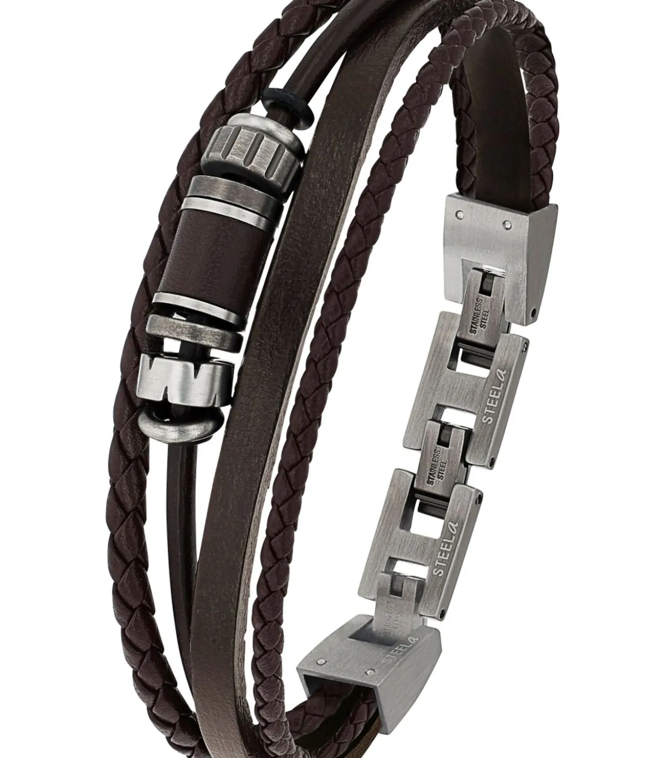 Armband voor mannen, roestvrij staal