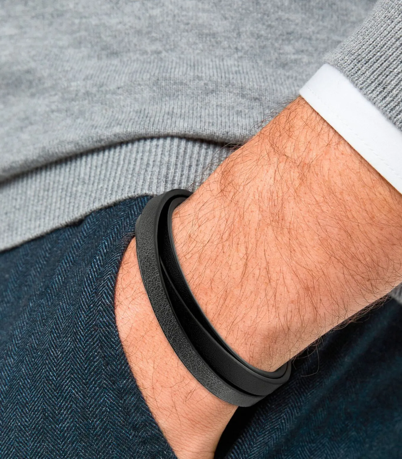 Armband voor mannen, roestvrij staal