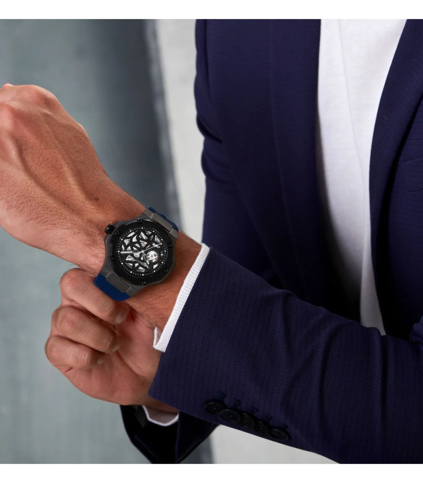 Automatisch horloge Lucardo Black