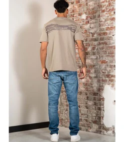 Back graphic t-shirt - fallen rock