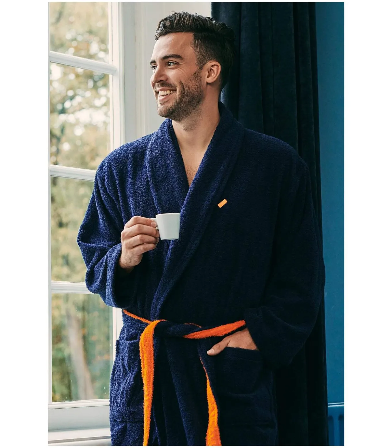 Badjas Donkerblauw