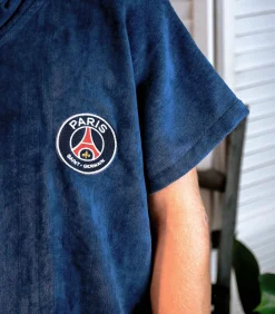 Badponcho voor kinderen van 100% katoen, LOGO