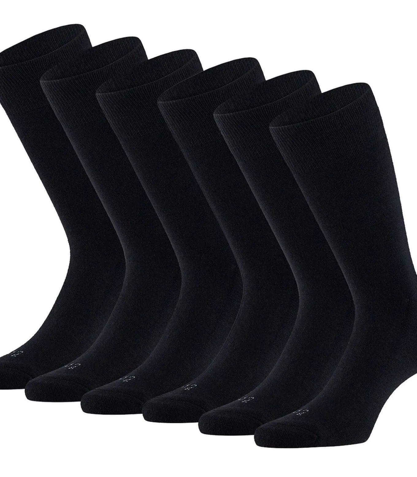Badstof zool - Merinowollen Sokken - 6 paar - Navy