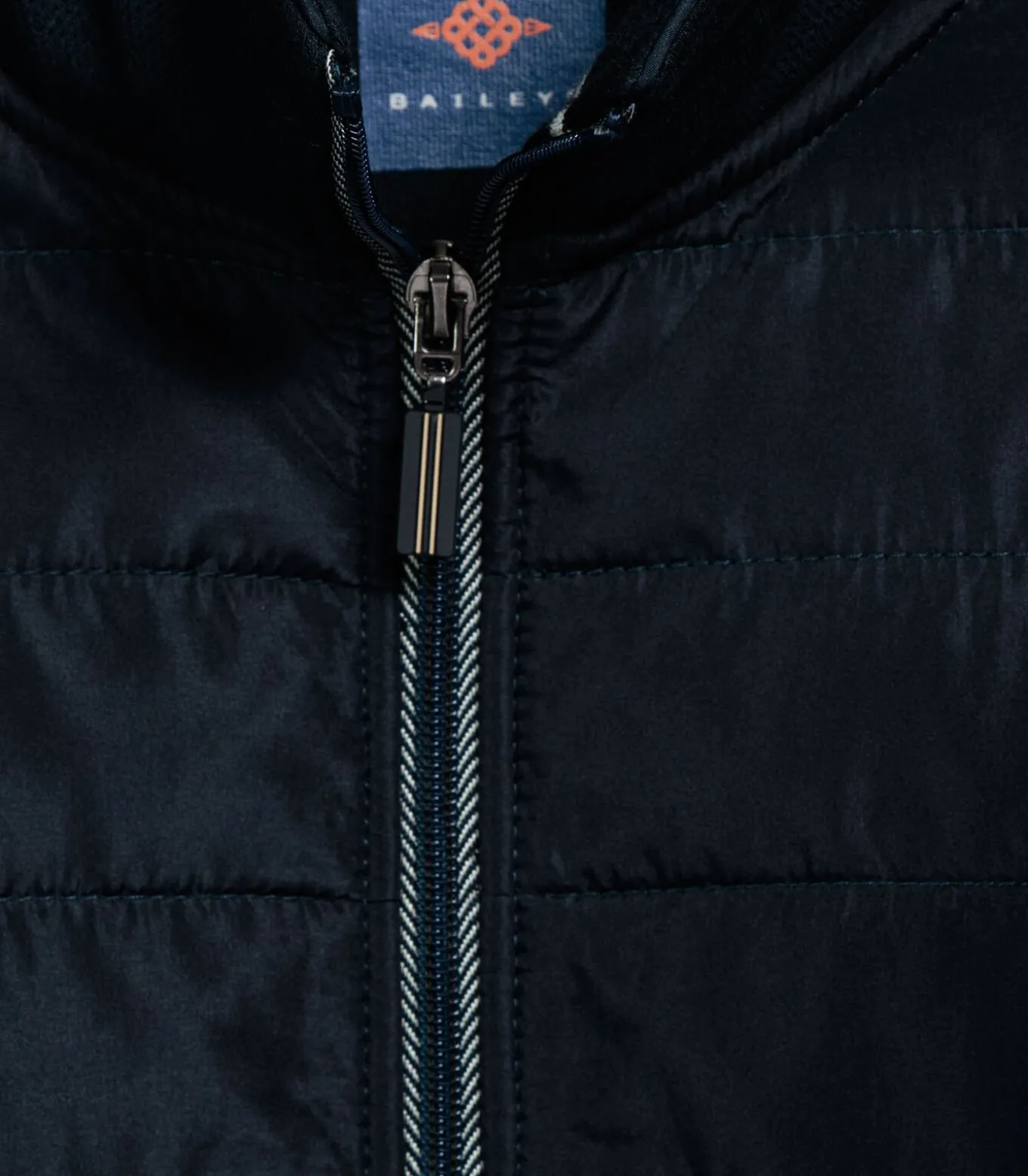 Baileys Gewatteerd Vest – Blauw