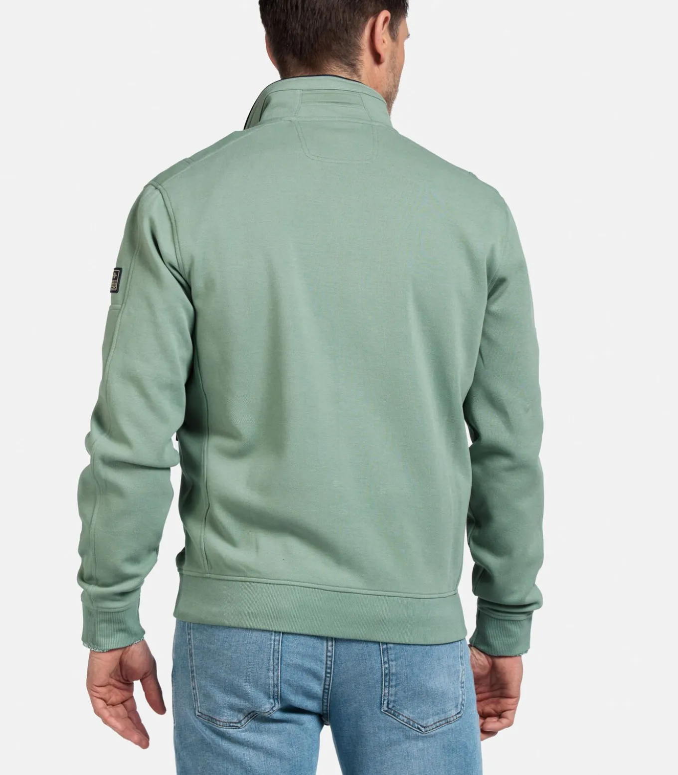 Baileys Sportief Sweatvest – Misty Green