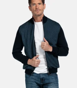 Baileys Two-Tone Vest – Navy