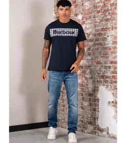 Bancroft tailored t-shirt - navy