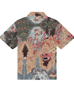 Barong And Rangda Bowling Shirt