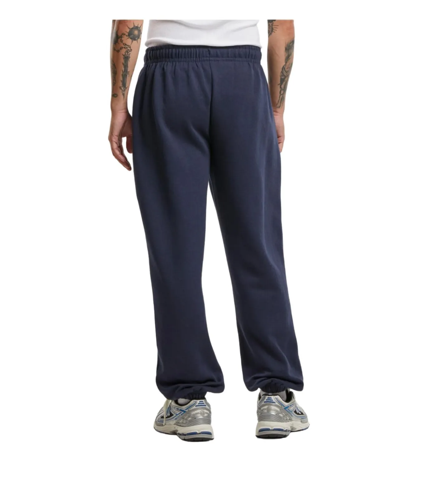 BASIC ESSENTIAL - Joggingbroek - Marineblauw