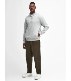 Beckhill half zip sweatshirt - grey marl