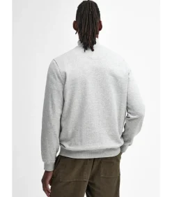 Beckhill half zip sweatshirt - grey marl