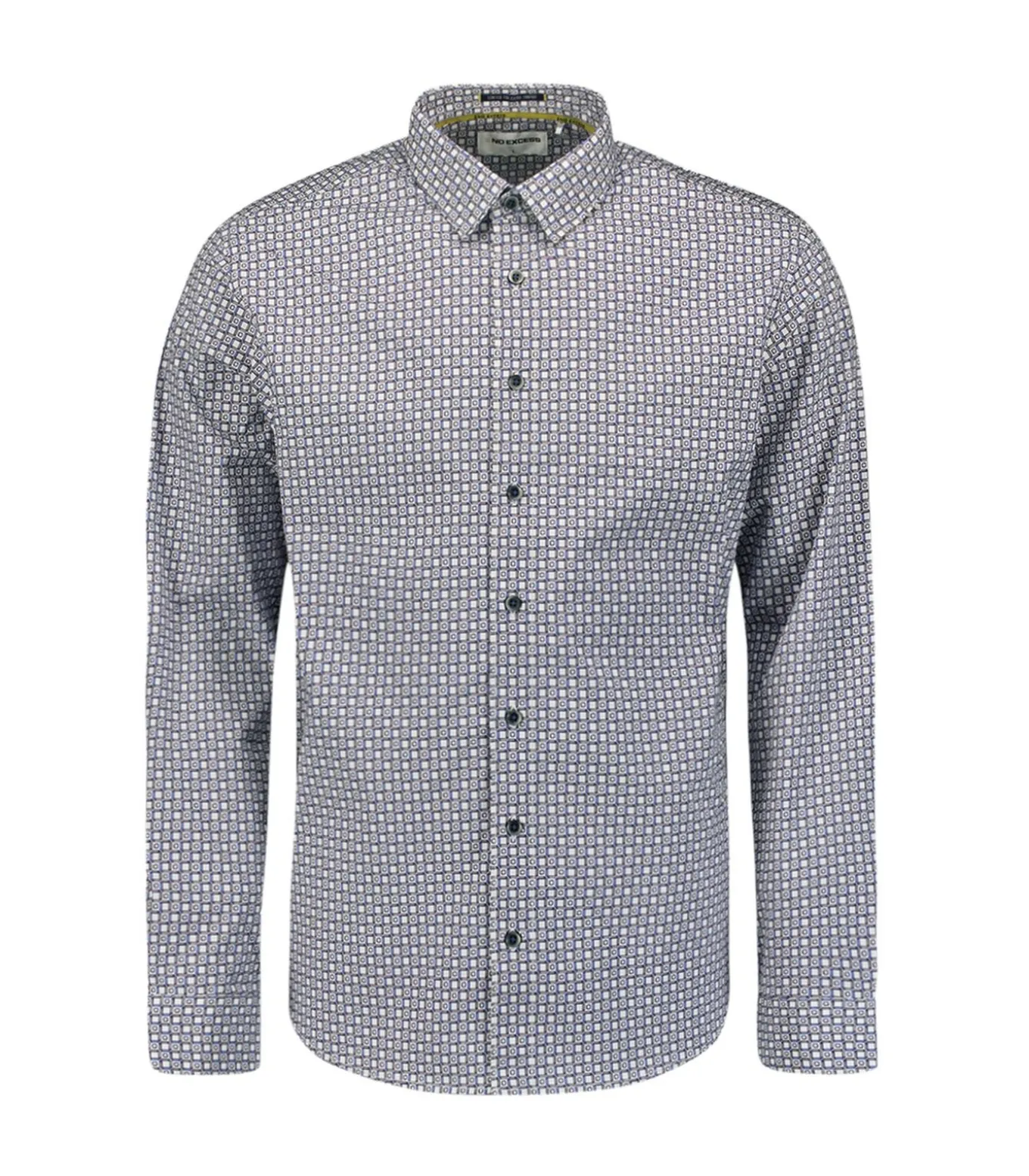 Bedrukt Stretch Shirt