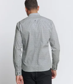 Bedrukt Stretch Shirt