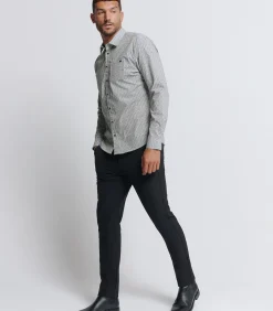 Bedrukt Stretch Shirt