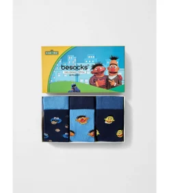 Besocks sokken Sesamstraat 3-pack