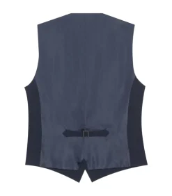 Blauw Gilet