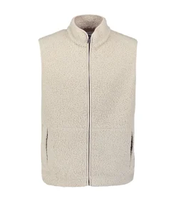 Bodywarmer in zware teddykwaliteit