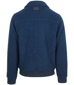 Bomberjack Wool Blend Royal Blauw